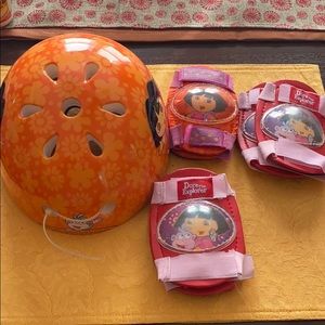 Girls age 3-6 helmet